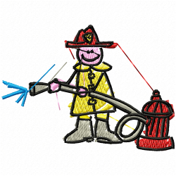 Professions Embroidery Design 3